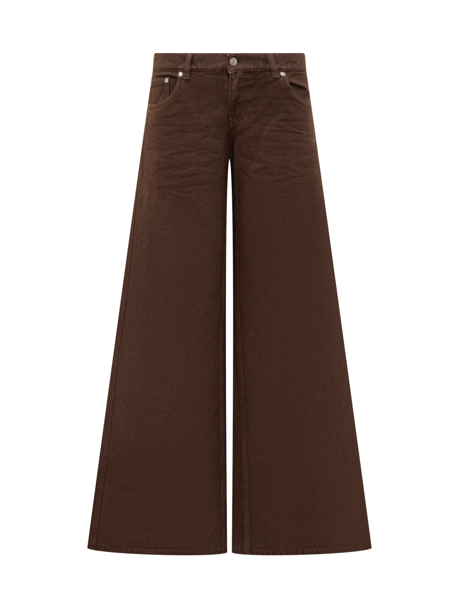 High-Waisted Tapered Trousers