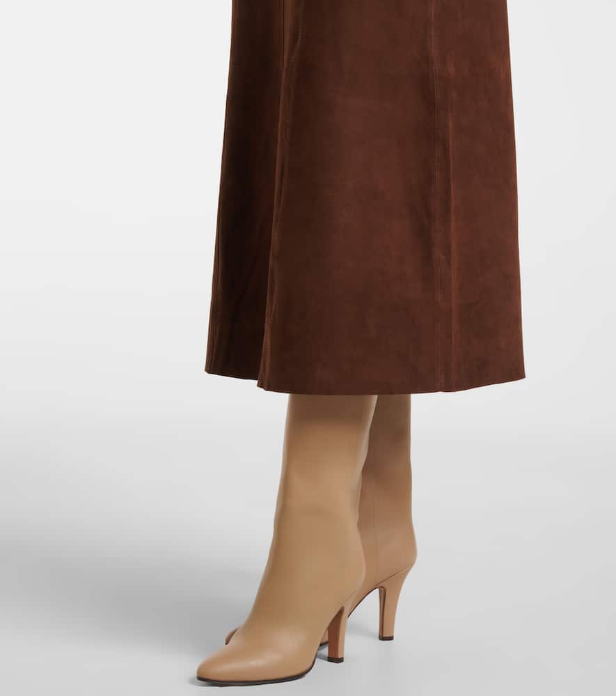 Edwina suede skirt