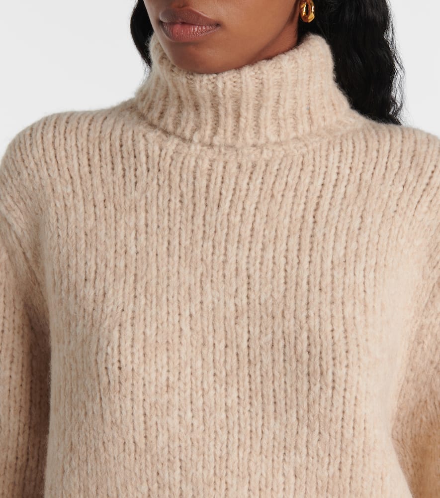 Soft Happiness wool-blend turtleneck sweater