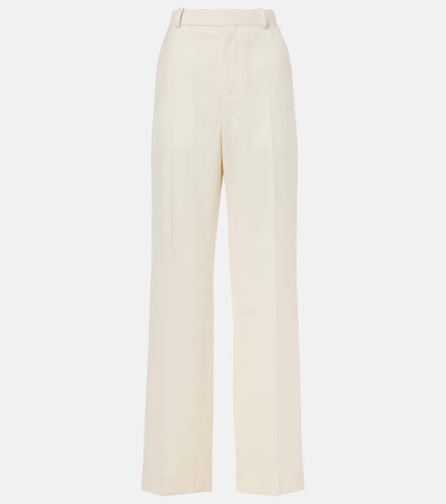 Wardrobe. NYC Low-rise wool pants