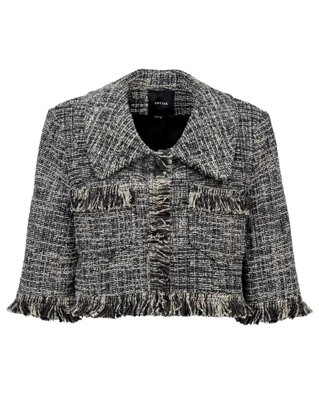 Cropped Sleeve Mini Jacket
