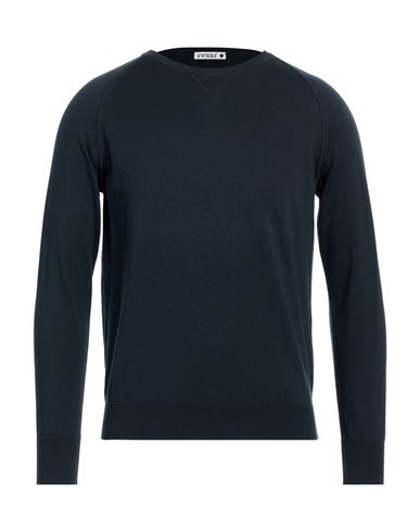Man Sweater Navy Size 36 Cotton