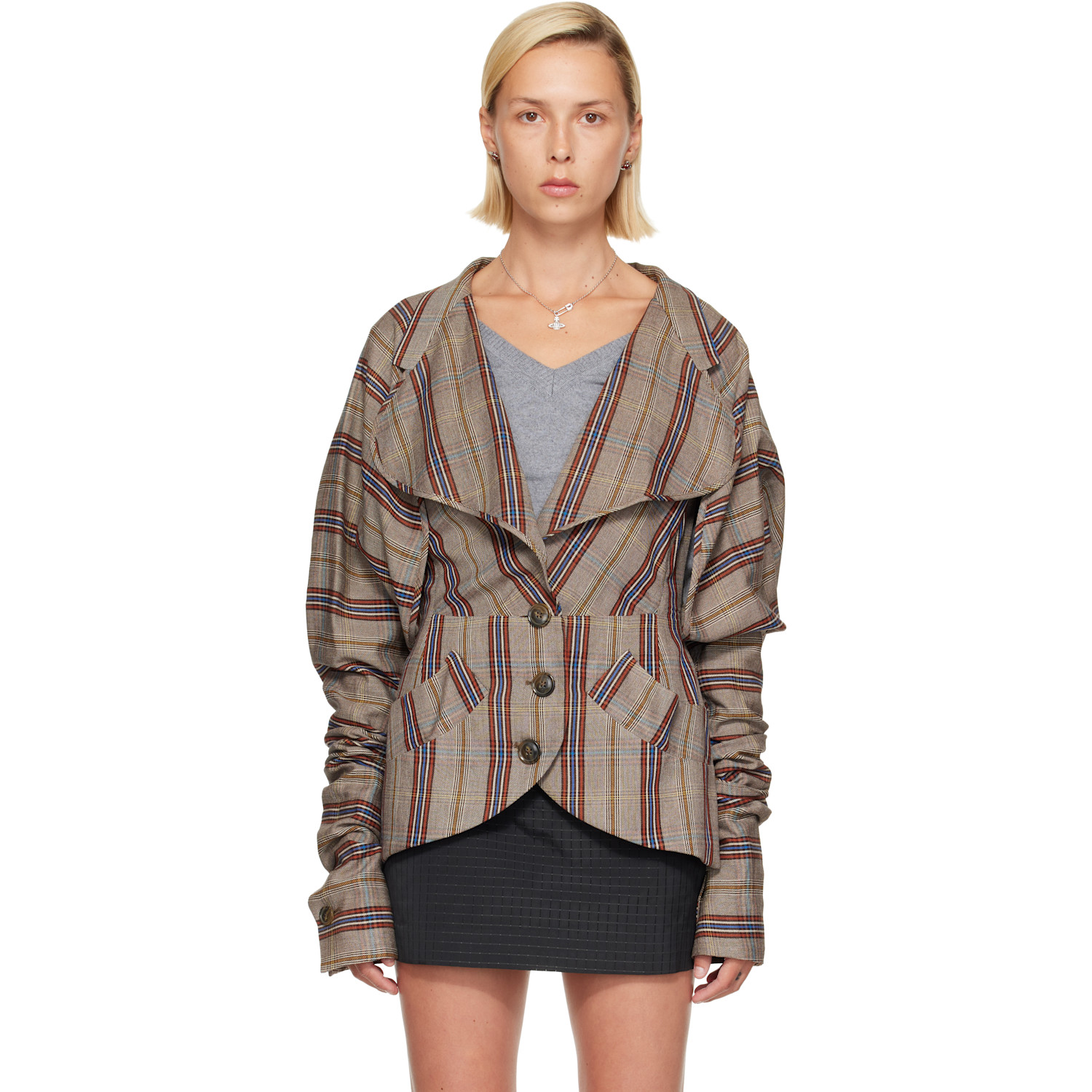 Taupe Appetizer Blazer