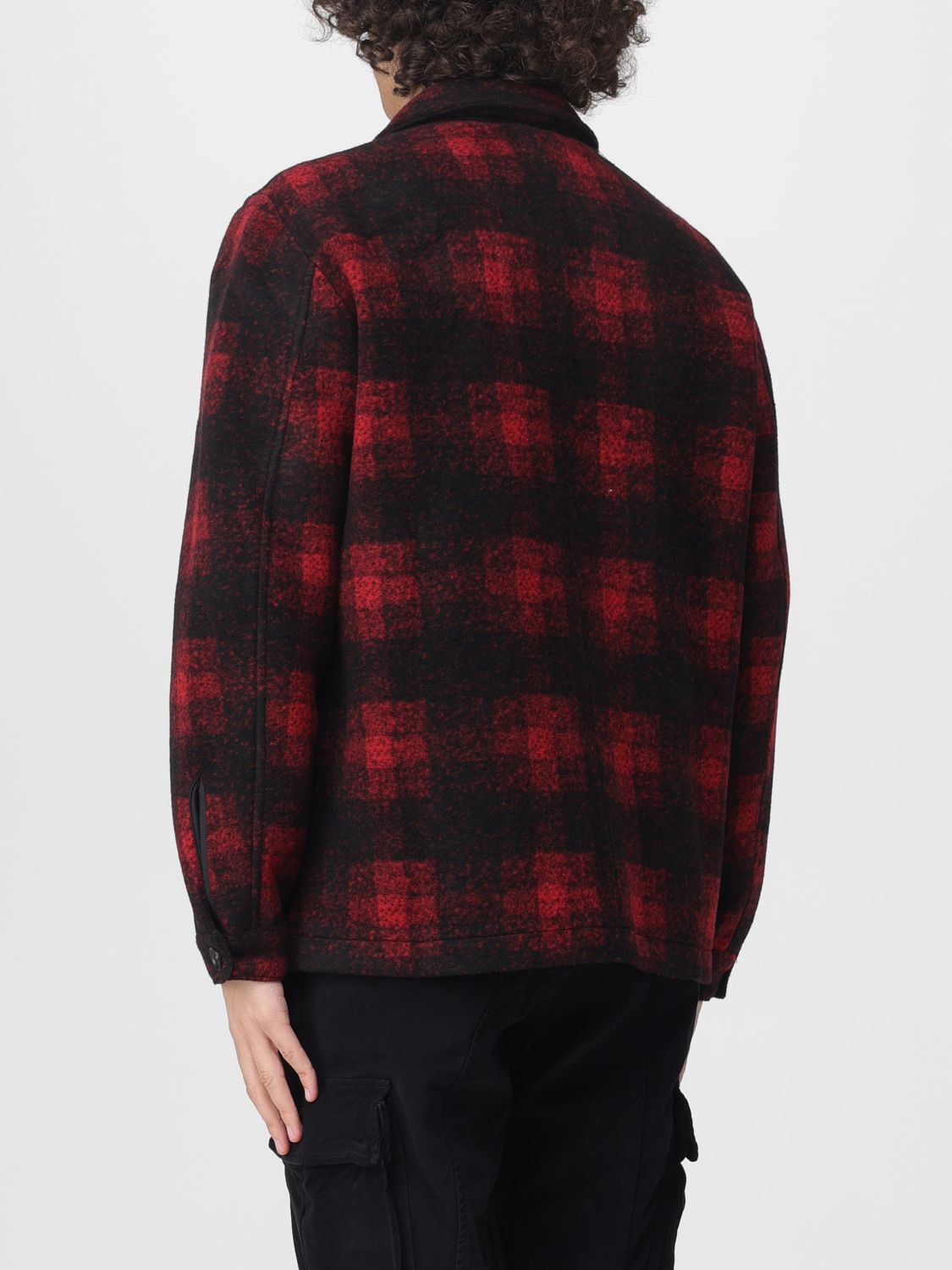 Jacket Men color Red