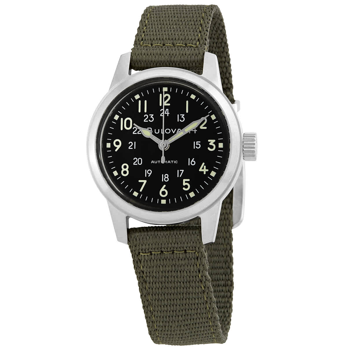 VWI Special Edition HACK Automatic Black Dial Mens Watch 96A259
