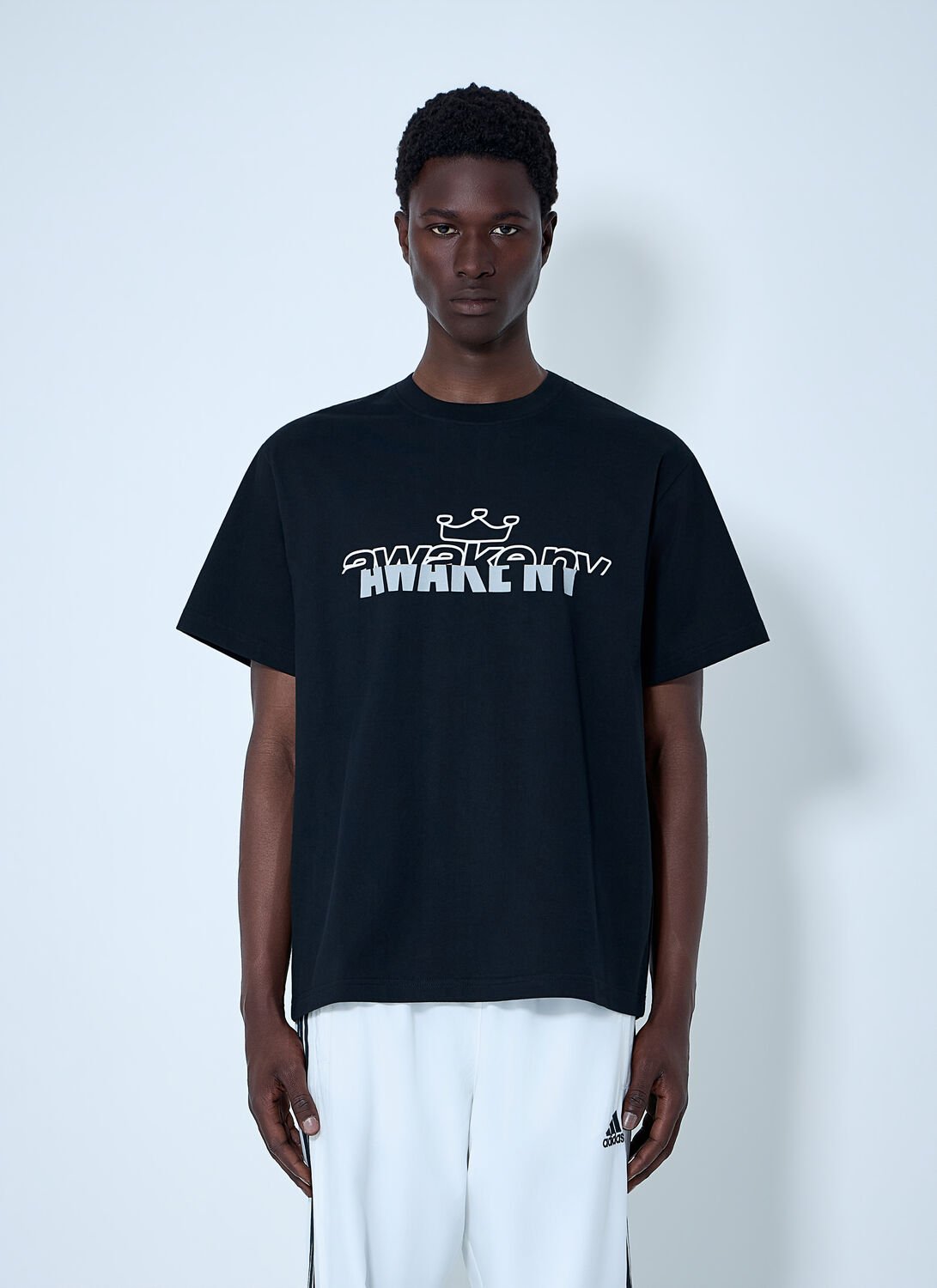 Logo Motif Crewneck T-shirt - Man T