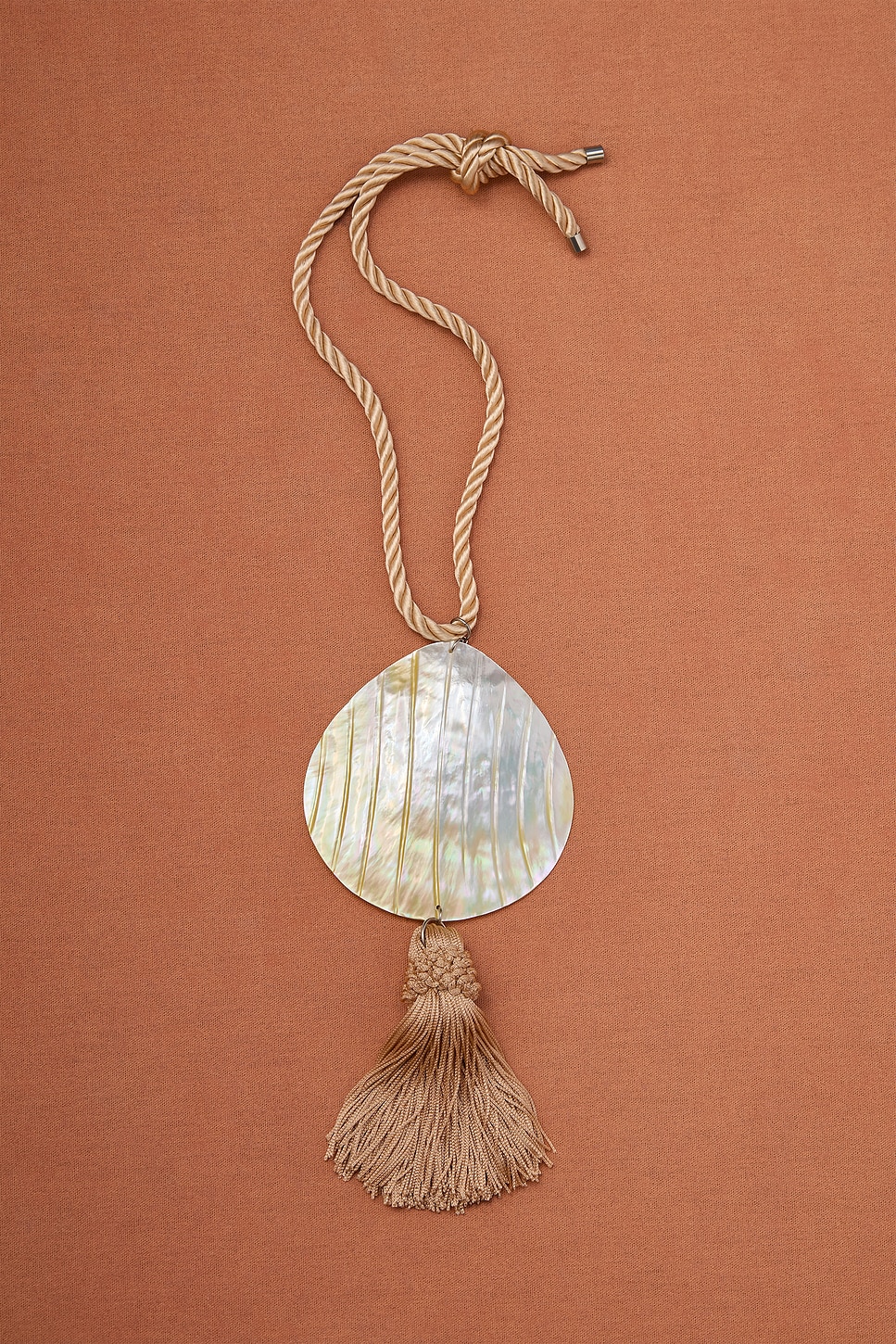 Julietta for FWRD Deco Necklace in Brown