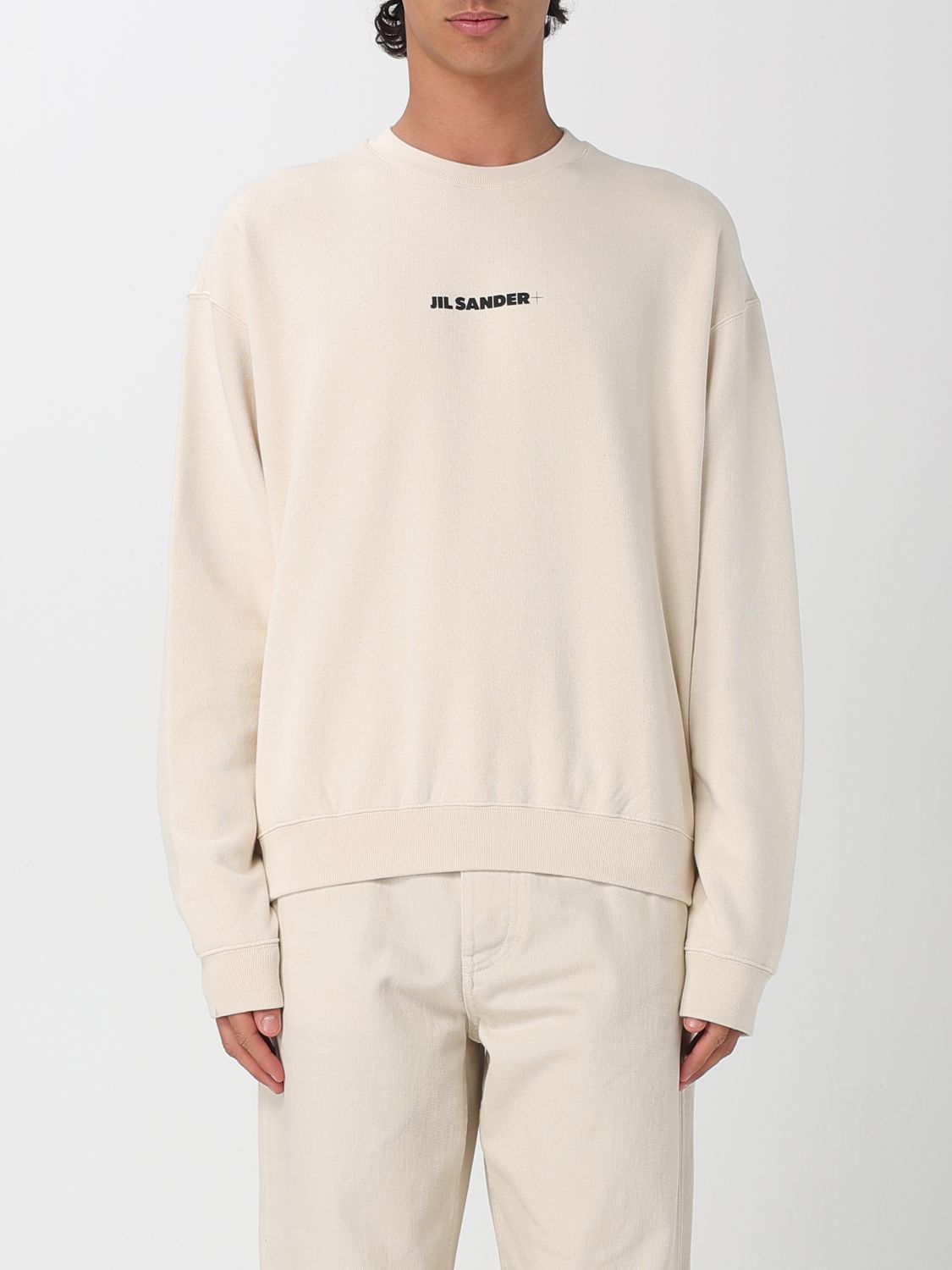 Sweatshirt Men color Sand