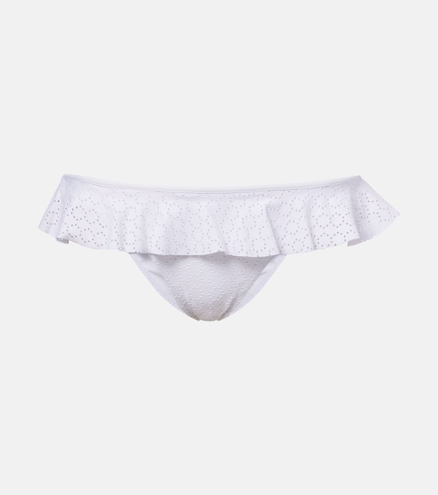 India ruffled bikini bottoms