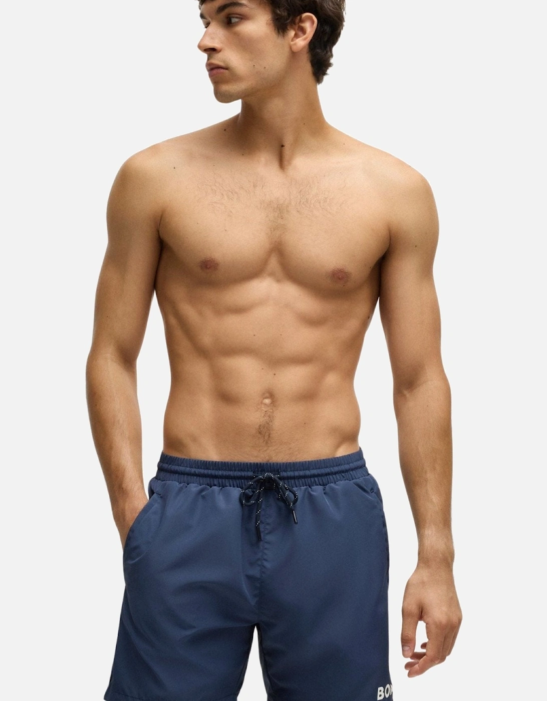 Hugo Boss Men's Starfish Swim Shorts, Navy - Size: 35/34/32