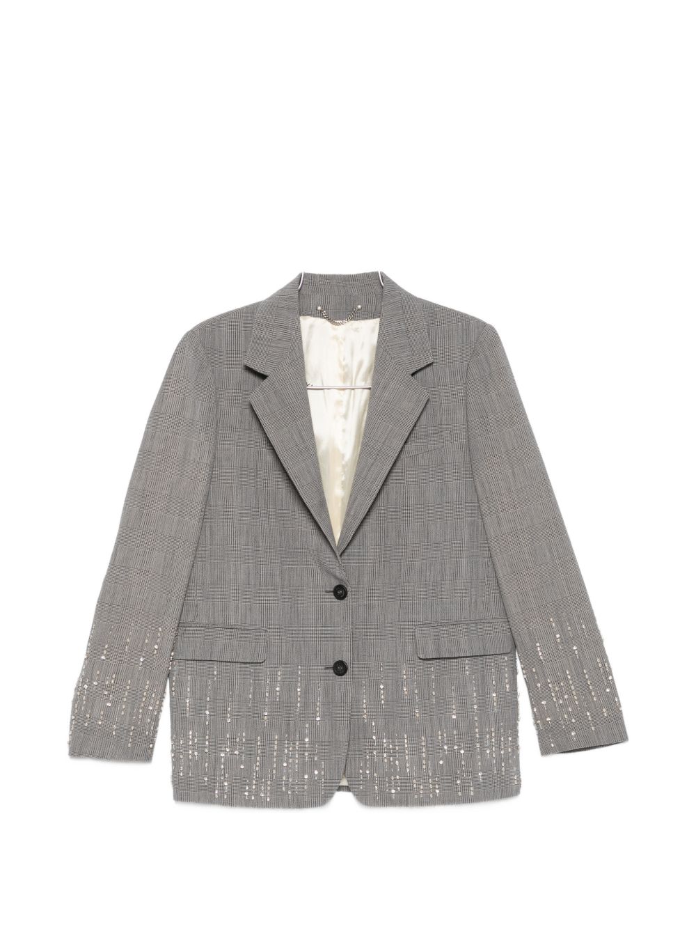 Wool single-breasted jacket