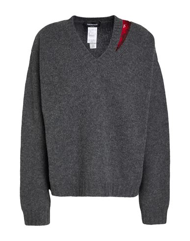 Woman Sweater Charcoal Size 10 Cashmere