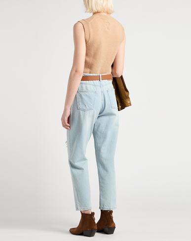 Woman Jeans Blue Size XS Cotton, Elastane