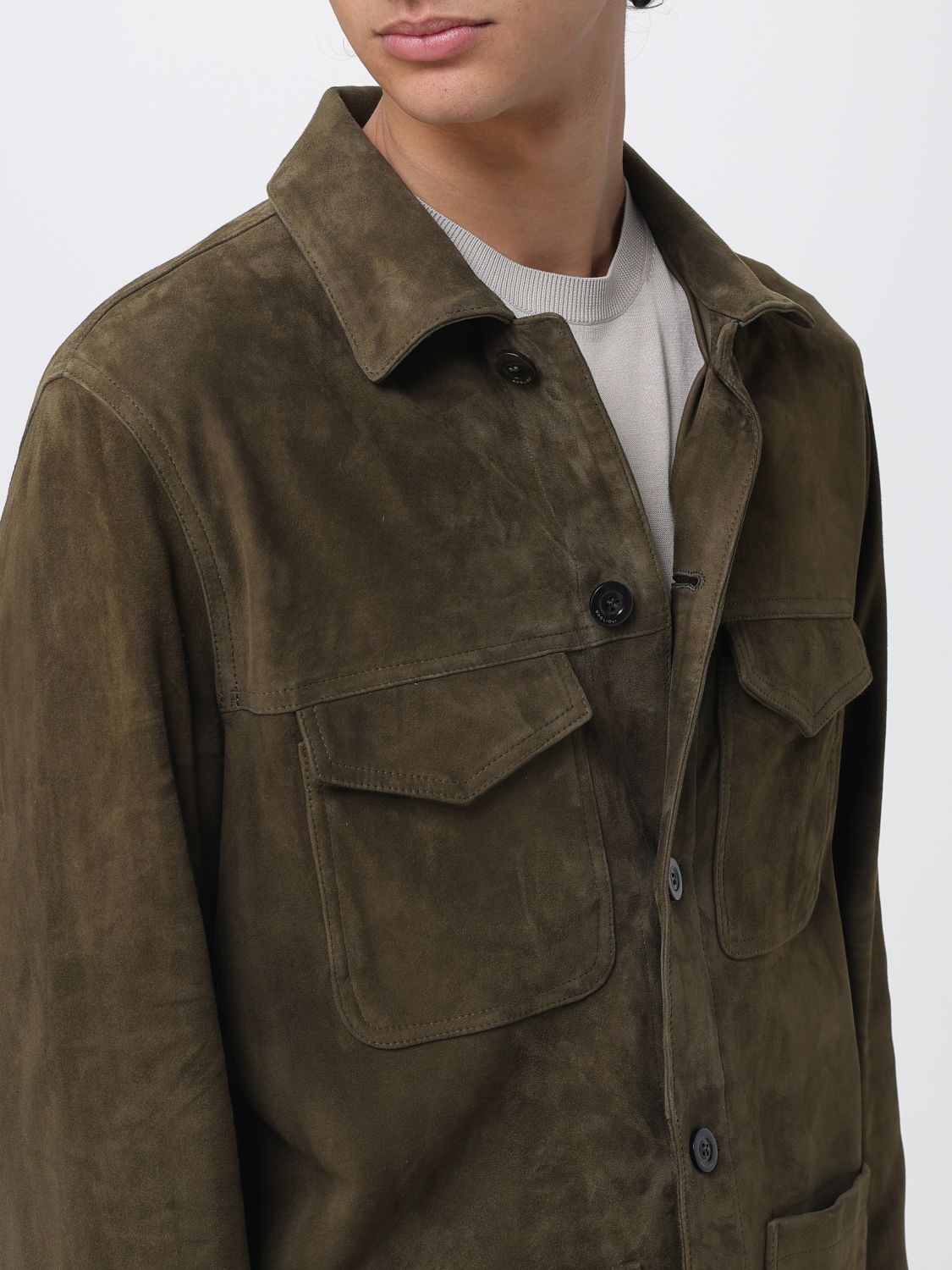 Jacket Men color Brown