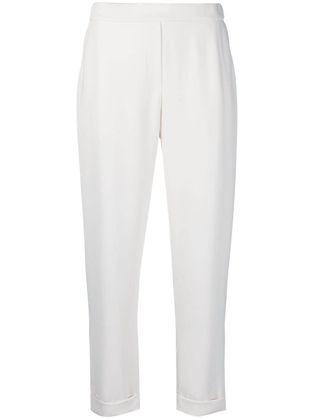 Pany cropped trousers - White