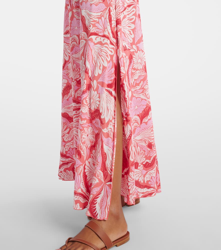 Cara floral maxi dress