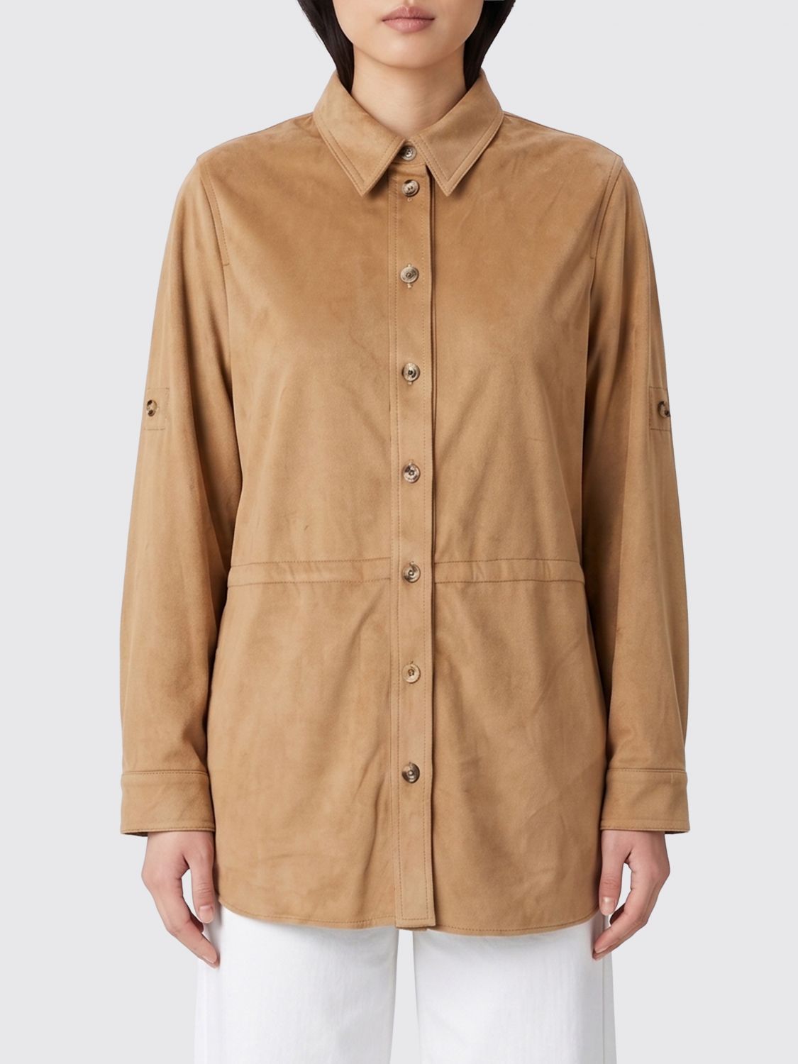 Shirt Woman color Beige