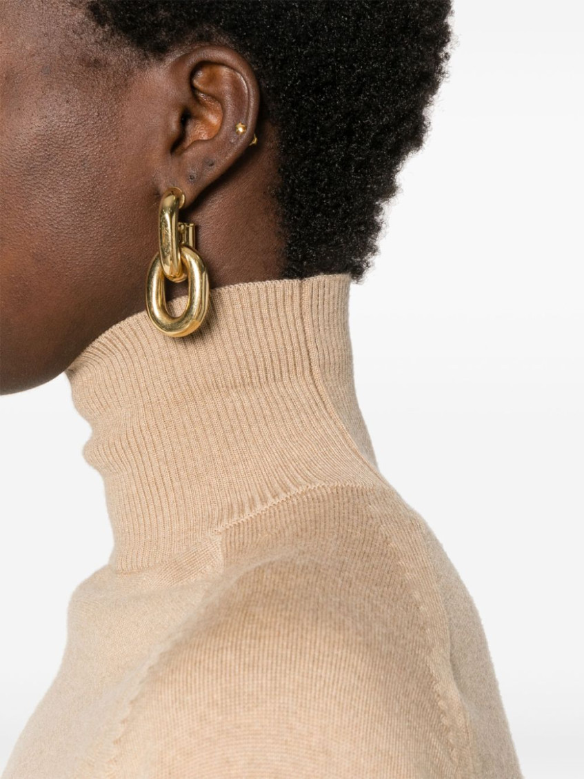 - Wool Turtle-neck Sweater