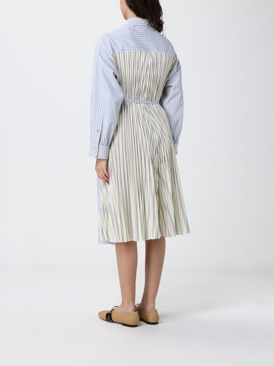 Dress Woman color Gnawed Blue