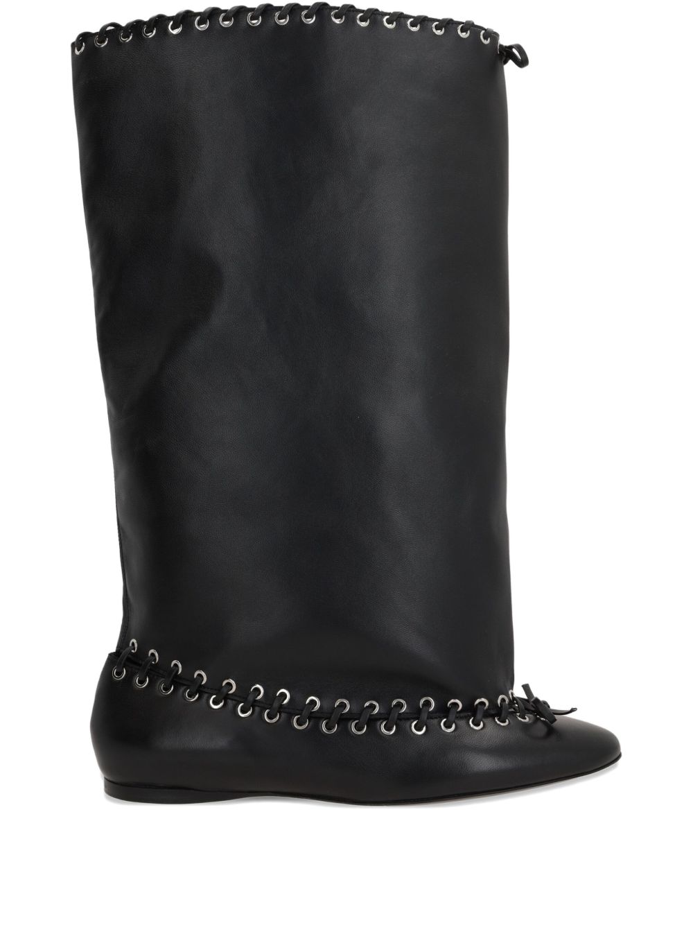 ALL IN Grommet boots - Black