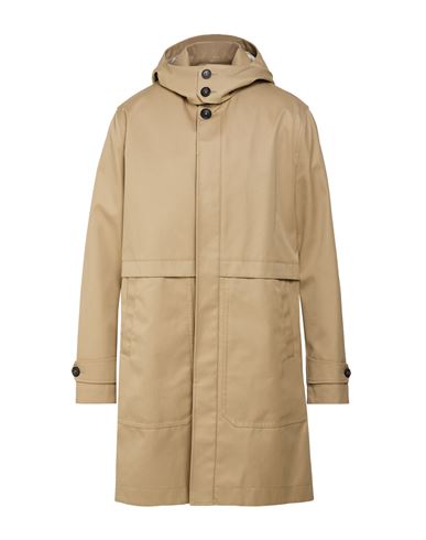 Man Overcoat & Trench Coat Beige Size 40 Polyester, Cotton, Polyurethane