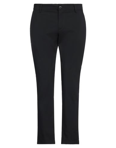 Man Pants Black Size 40 Cotton, Nylon, Elastane