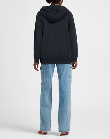 Woman Sweatshirt Midnight blue Size S Cotton