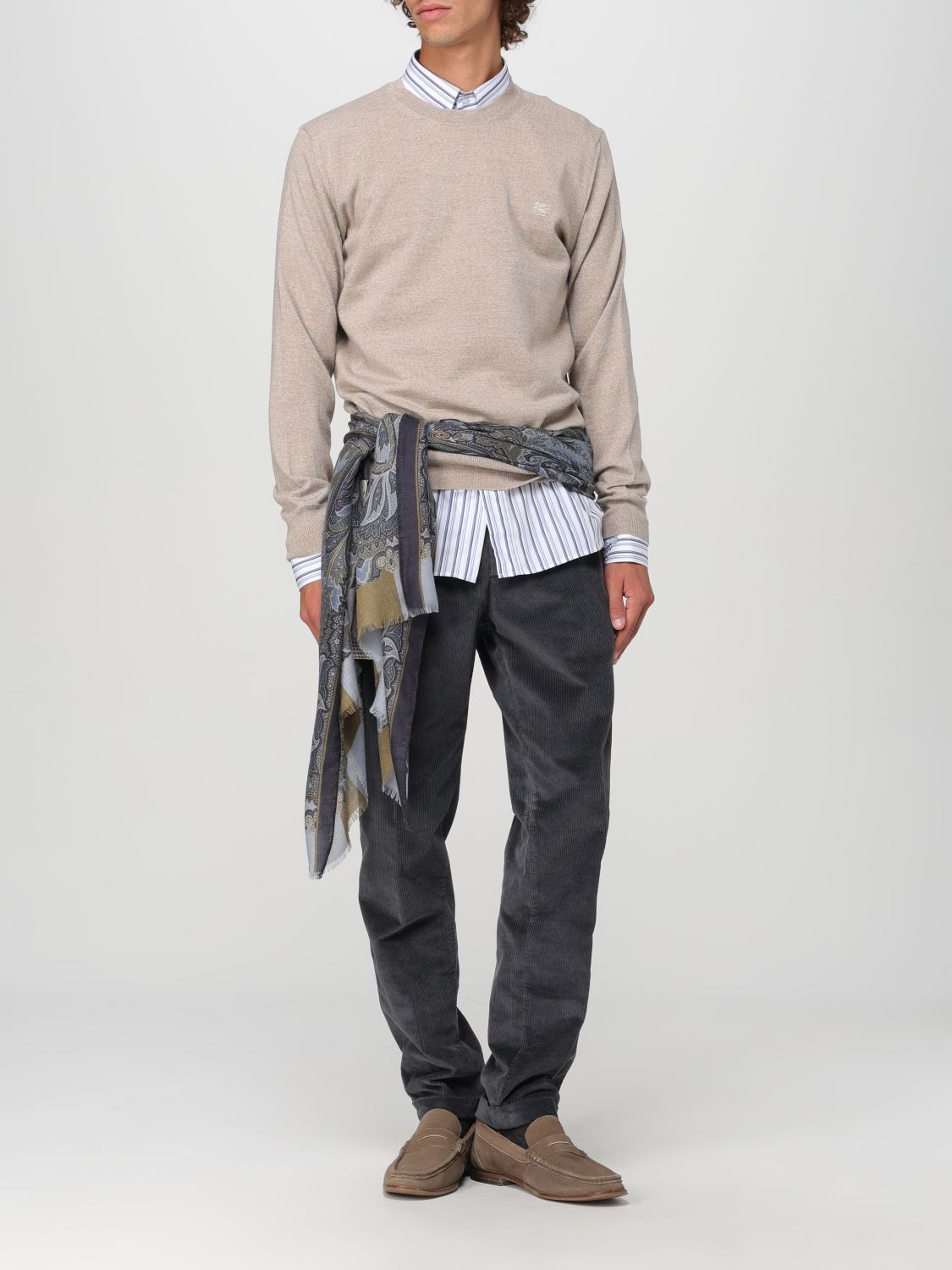 Sweater Men color Beige