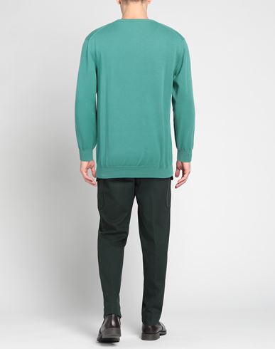 Heritage Man Sweater Green Size 36 Cotton