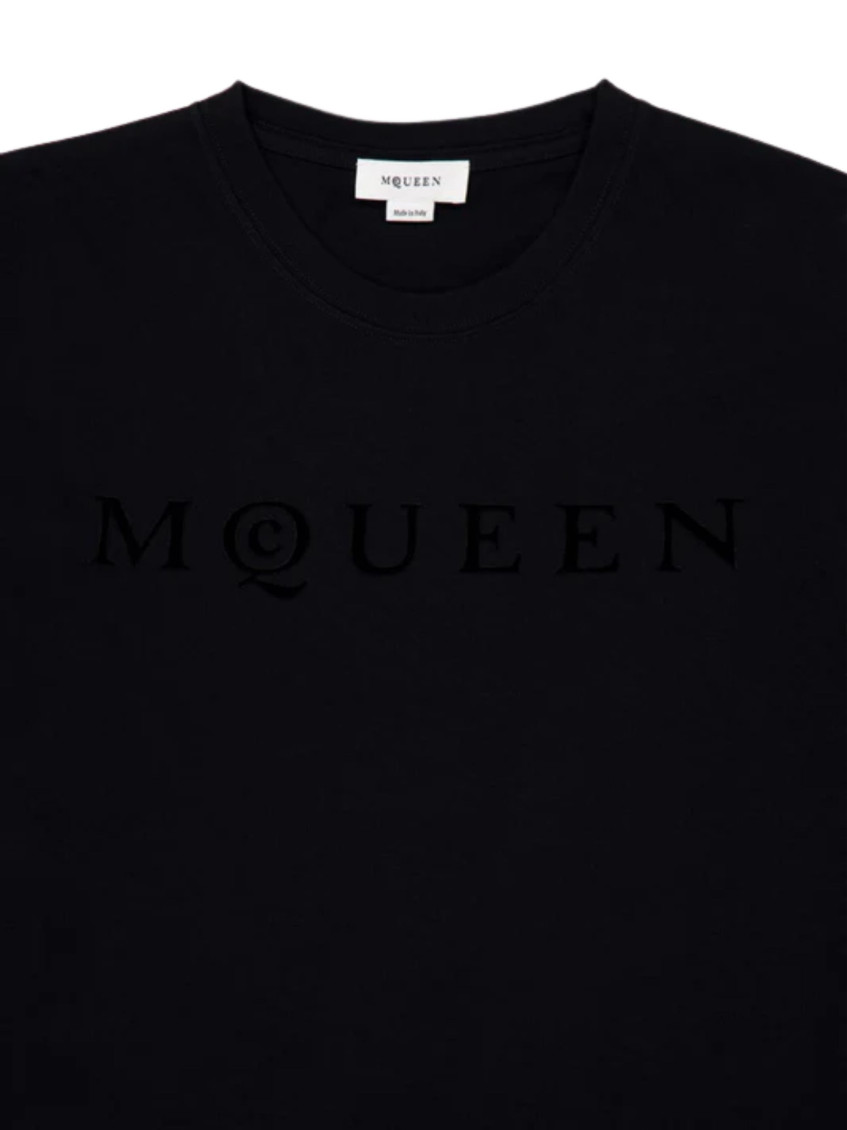 Black Cotton T-Shirt