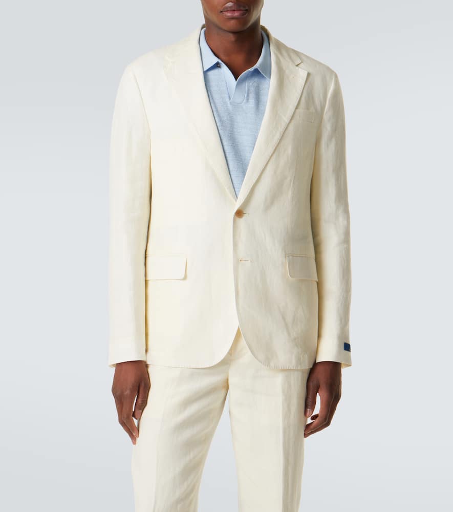 Linen suit jacket