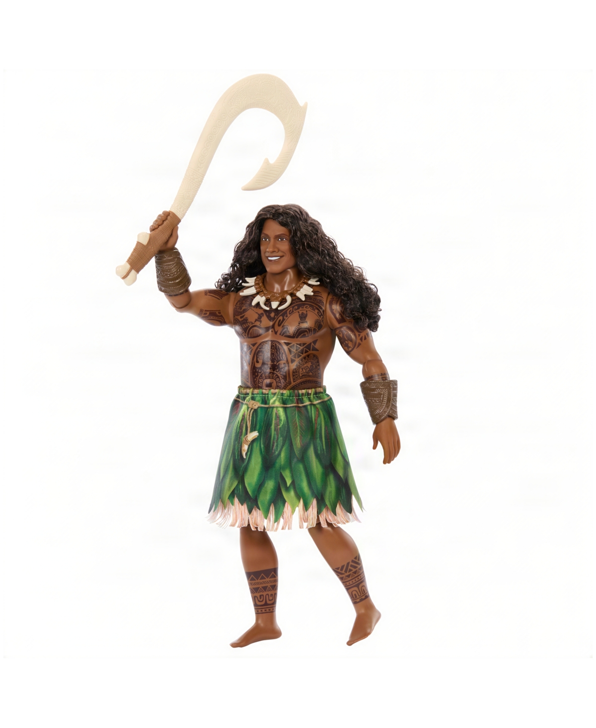 Moana & Maui Fashion Doll Set, Live-Action Movie Inspired, Removable Outfits with 4 Accessories, for Ages 3+