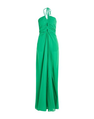 Woman Jumpsuit Green Size 8 Polyester