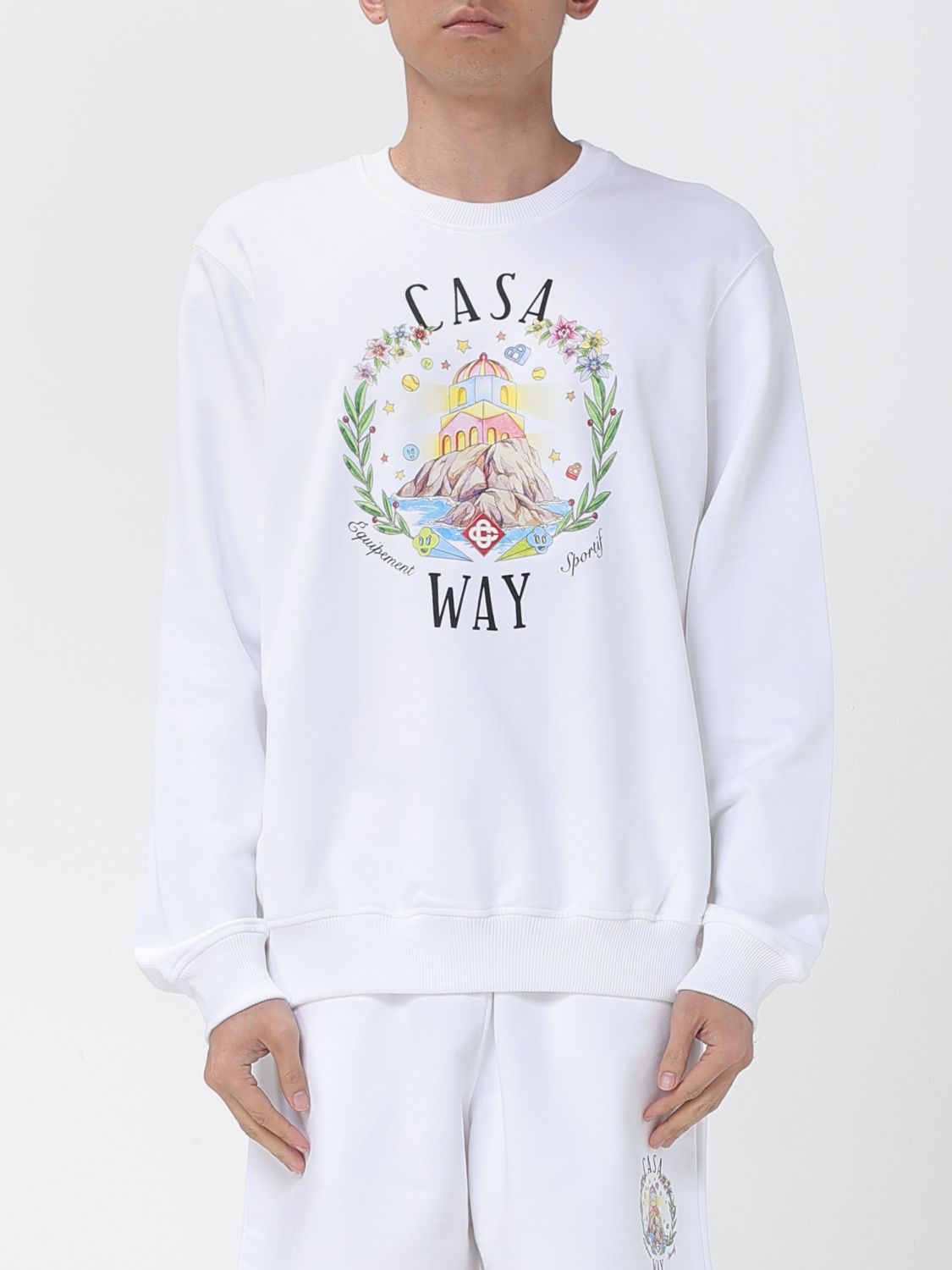 Sweatshirt Men color White