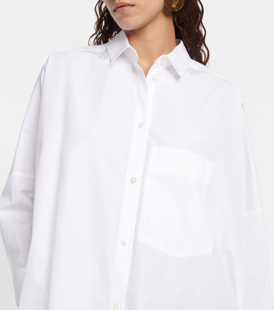 Cotton poplin shirt