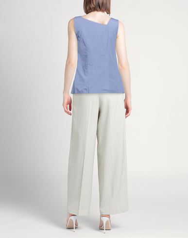 Woman Top Light blue Size 4 Cotton