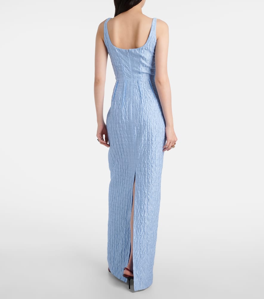 Sharon seersucker gown