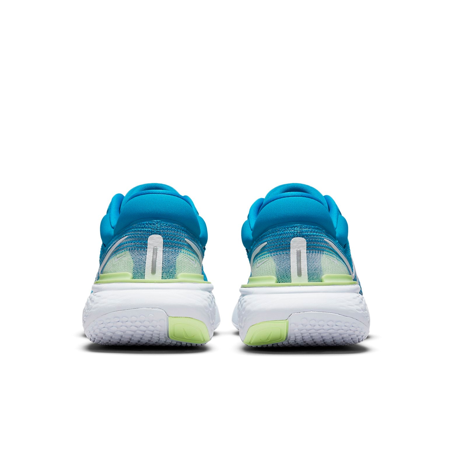 ZoomX Invincible Run Flyknit 'Blue Orbit Lime Glow'
