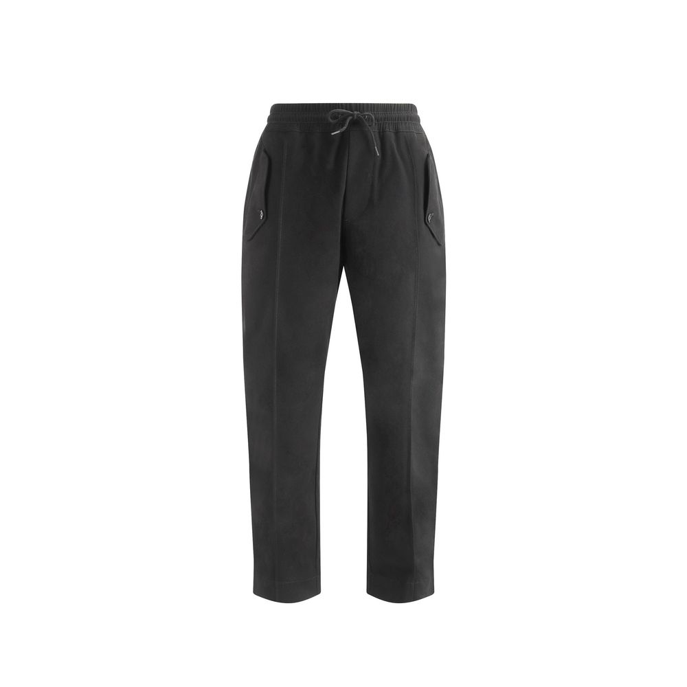 Cotton Joggers — Black