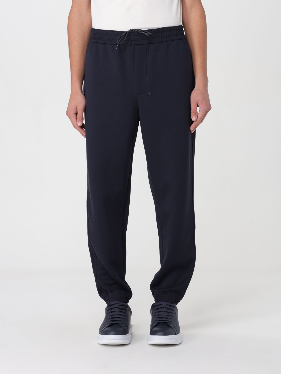 Pants Men color Blue