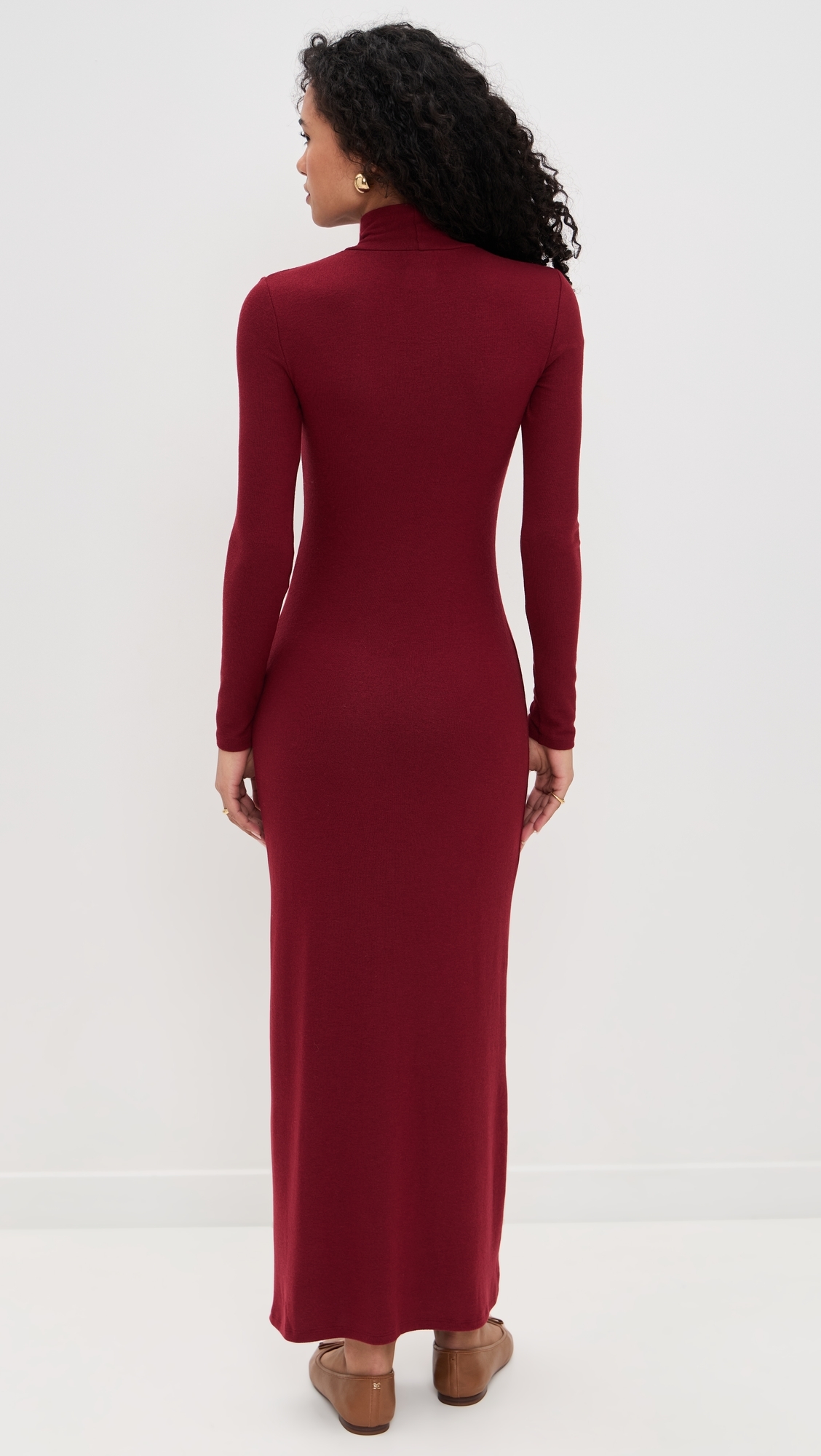 Lauren Turtleneck Maxi Dress Pinot