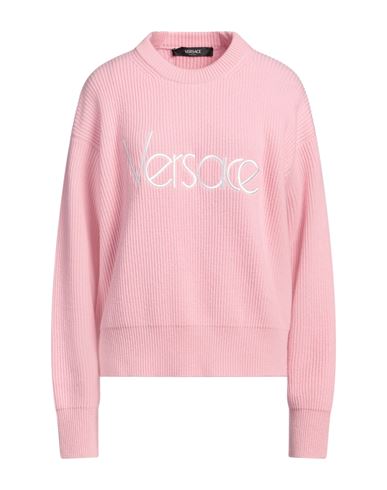 Woman Sweater Pink Size 10 Virgin Wool, Viscose, Polyester