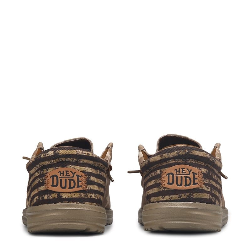 Men's Wally Funk Casual Shoes (Patriotic Brown)