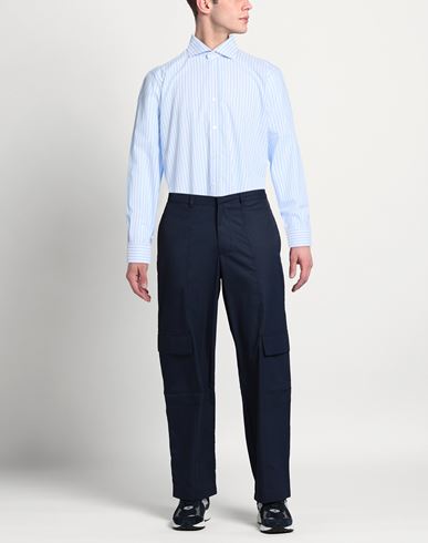 Man Shirt Light blue Size 17 ½ Cotton, Linen