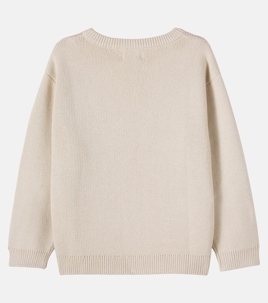 Solveig cotton jacquard sweater