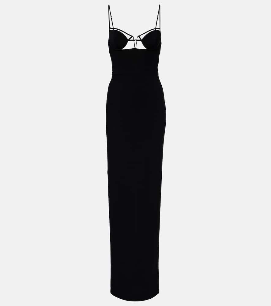 Cutout gown