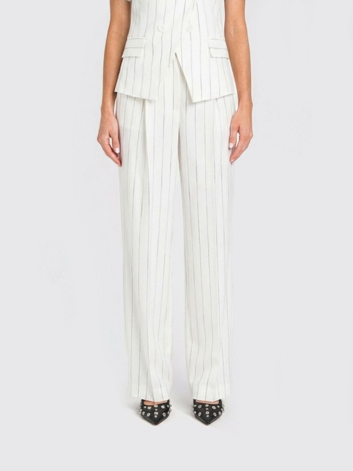 Pants Woman color White