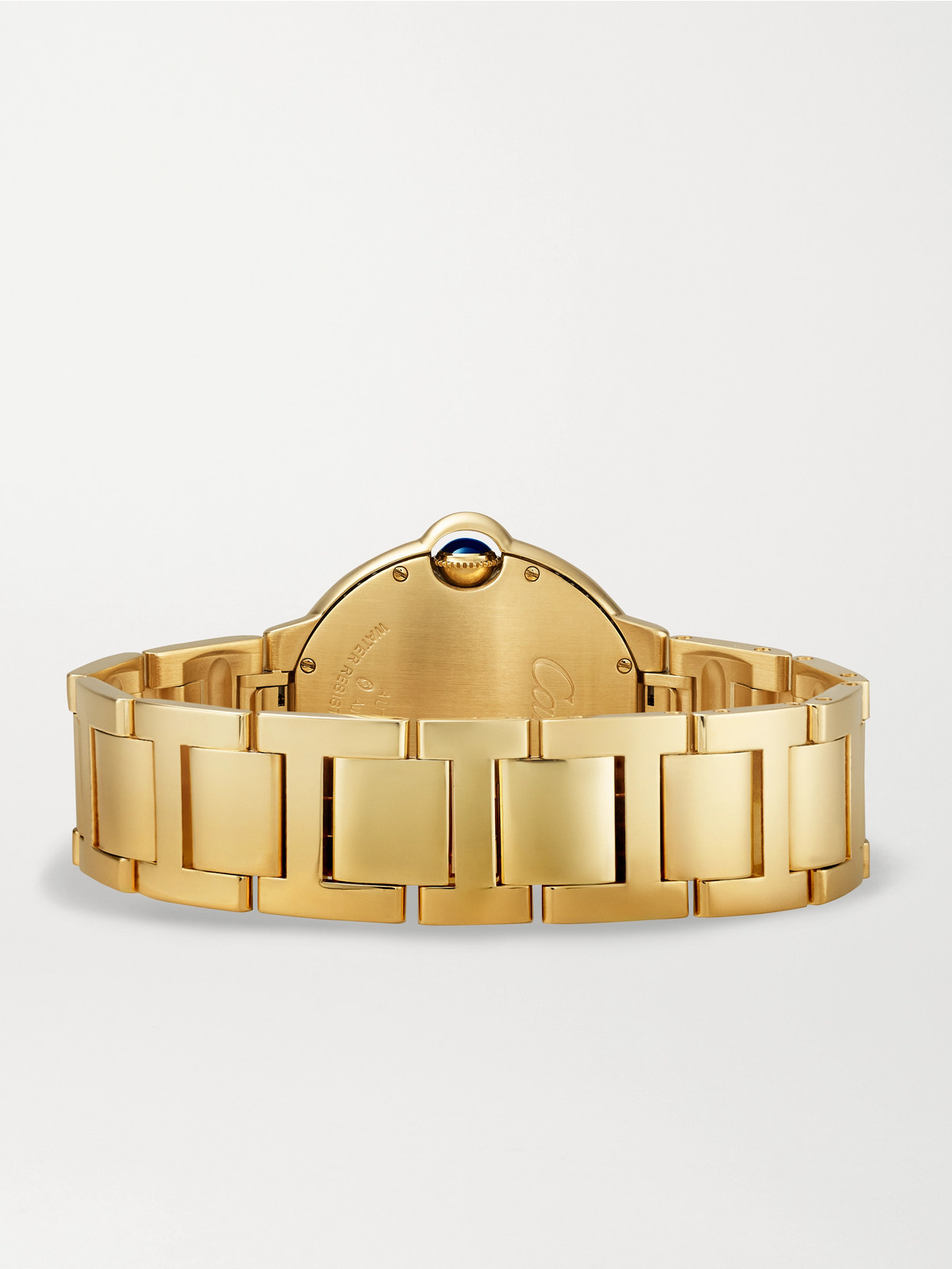 Ballon Bleu De Automatic 36mm 18-karat Gold And Diamond Watch - One size