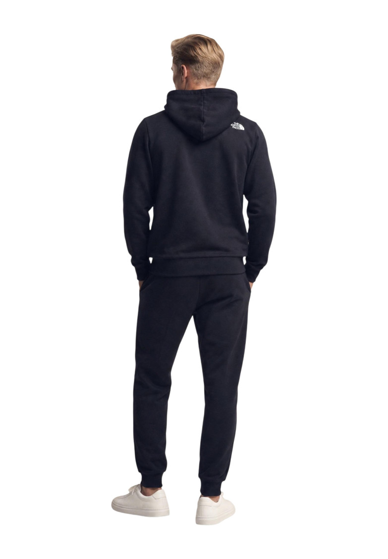 Black Logo Regular Hoodie