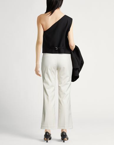 Woman Pants Ivory Size 4 Recycled polyester, Wool, Elastane